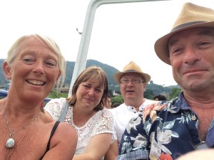 Today cruise on the lake