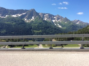 Brilliant views from the ro