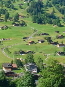 Grindelwald from lodge.
