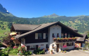 Typical house in Grindelwald 