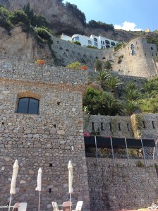 Pool is where the umbrellas are