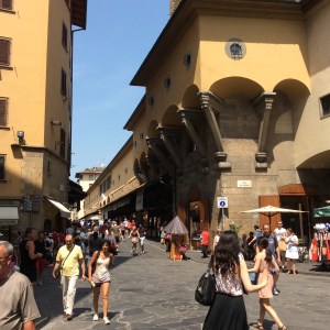 One of many great streets in Florence.